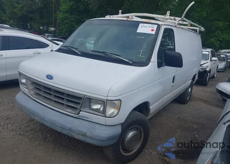 1993 Ford Econoline E350 Van from USA, damaged, VIN 1FTJE34H2PHA67802